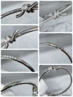 Tiffany original diamond knot bracelet - Image 4