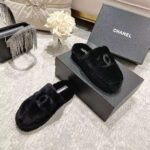 Chane Wool slippers pure fur all lamb wool - Image 15
