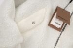 Burberry double-sided logo pattern khaki double-sided fleece coat - Image 19