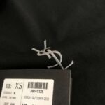 Saint Laurent original round neck short sleeve YSL embroidery logo - Image 7