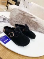 birkenstock original wool slippers imported mercerized cowhide suede upper - Image 23