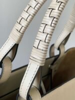 loewe linen patchwork tote bag 29*25*14CM - Image 15