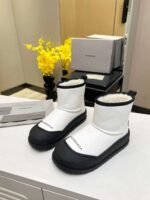 balenciaga sheepskin all-in-one snow boots - Image 16