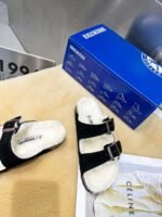 birkenstock original wool slippers imported mercerized cowhide suede upper - Image 7