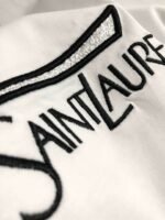 Saint Laurent T-shirt with 1:1 embroidery - Image 5