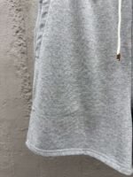 MIUMIU embroidered and labeled fringed shorts - Image 6