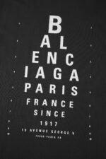 Balenciaga’s vision chart print cuts through the short sleeve - Image 7