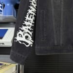 Balenciaga vintage washed denim jacket - Image 6