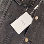Celine 1:1 hooded sweatshirt denim fashion jacket - Image 5