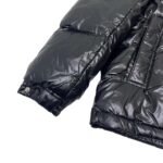 Moncler down jacket Black white 500g white duck down patent skin waterproof - Image 7