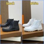 Hermès high-top casual sneakers made of calfskin leather