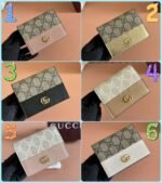 GUCCI Marmont series card holder premium version genuine leather material size 11×8.5x3cm