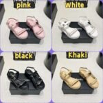 Chanel 2025 Summer Sandals Premium Edition Heel Height 5cm