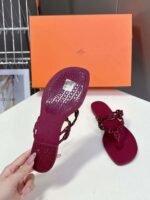 Hermès 2025 Summer New Slippers High Quality Edition - Image 4