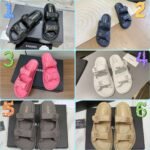 Chanel Velcro Slippers