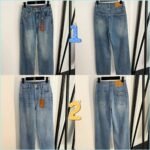 Loro Piana high-waisted slim-fit versatile denim trousers with embroidered leather logo High-quality clothing - Image 8