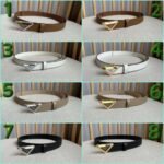 PRADA The latest belt in the counter high-end version width 2cm