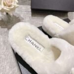 Chane Wool slippers pure fur all lamb wool - Image 8