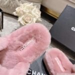 Chane Wool slippers pure fur all lamb wool - Image 25