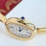 Cartier new bathtub bracelet watch 18k gold - Image 7