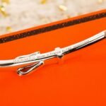 Hermes Etriviere bracelet with horseshoe buckle - Image 5