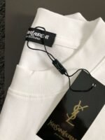 Saint Laurent T-shirt with 1:1 embroidery - Image 8