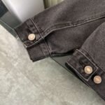 Celine 1:1 hooded sweatshirt denim fashion jacket - Image 6