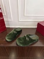 GUCCI New Women’s Velvet Slippers, Premium Version, Sizes 36-42 - Image 6