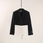 Alexander Wang 2025 new key series short jacket