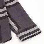 burberry double-brushed striped pair check classic shirt - Image 9