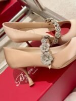 Roger vivier bouquet of flower diamonds kitten shoes - Image 17