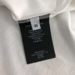 Saint Laurent original round neck short sleeve YSL embroidery logo - Image 14