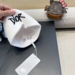 Dior embroidered wool knitted hat - Image 8