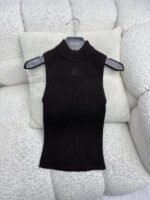 MIUMIU original embroidered sleeveless sweater - Image 3