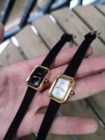 Chanel new watch original watch one yard cowhide black velvet strap - Image 8