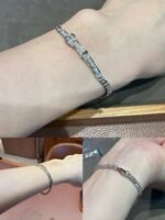 Hermes Etriviere bracelet with horseshoe buckle - Image 9