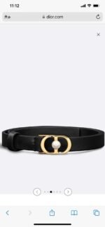 Dior Original montaigne belt is 1.5cm wide on both sides - Image 7