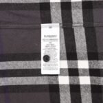 burberry double-brushed striped pair check classic shirt - Image 10