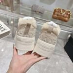 Chanel original suede lettering casual lady shoes - Image 26