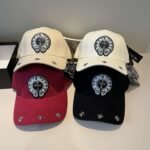 chrome hearts New baseball cap - Image 9