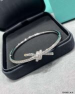 Tiffany original diamond knot bracelet - Image 6