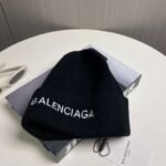 Balenciaga original classic embroidered monogram knit hat - Image 7