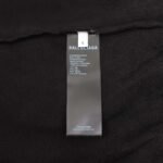 Balenciaga washed holes letter printed round neck hoodie - Image 9