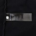 Balenciaga washed lettered printed crew-neck hoodie - Image 9