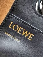 loewe linen patchwork tote bag 29*25*14CM - Image 3