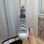 Chanel original new canvas boots - Image 9