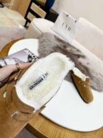 birkenstock original wool slippers imported mercerized cowhide suede upper - Image 8