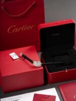 Cartier Tonneau cask gold diamond watch - Image 7