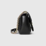 Gucci Marmont medium shoulder bag black - Image 6