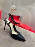 CistianLouboutin Premium high heels, made of calfskin, 10cm heel height - Image 6